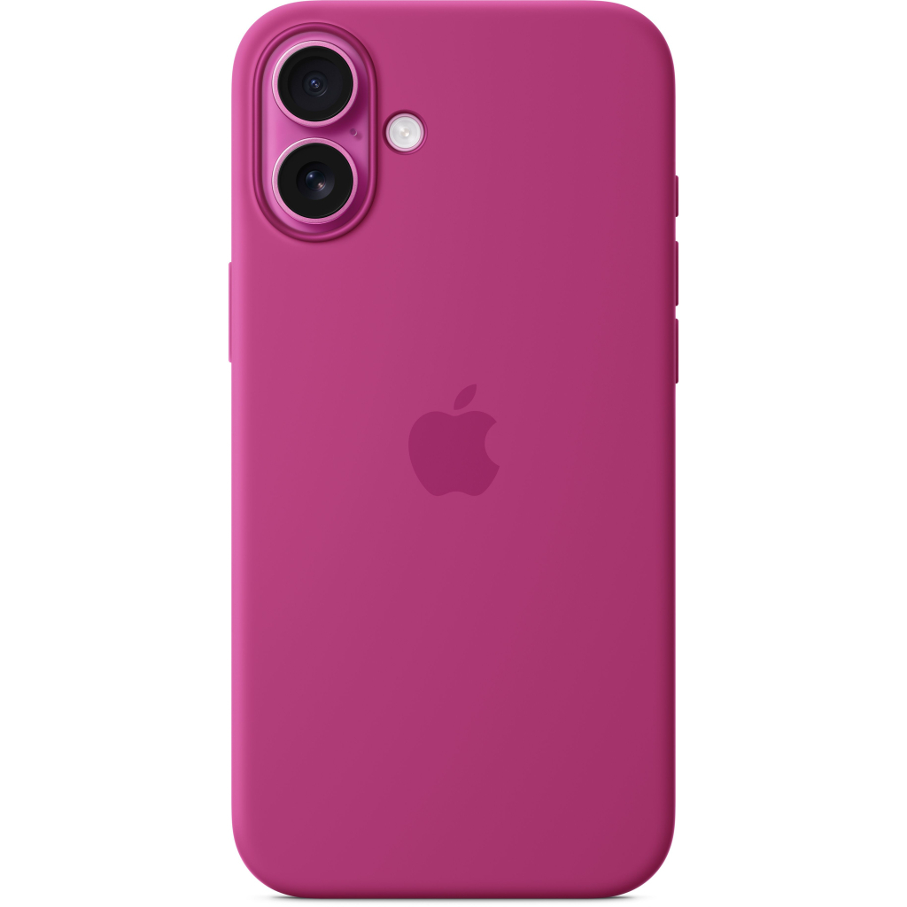 Чохол до мобільного телефона Apple iPhone 16 Plus Silicone Case with MagSafe - Fuchsia (MYYE3ZM/A) - зображення 4