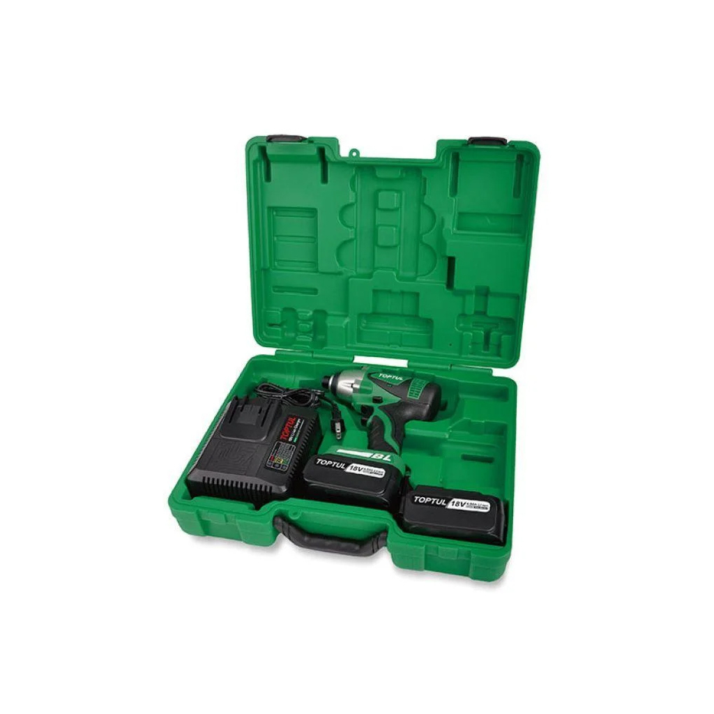 Шуруповерт Toptul 18V 2 ак., кейс (KPBA0840E) - зображення 2