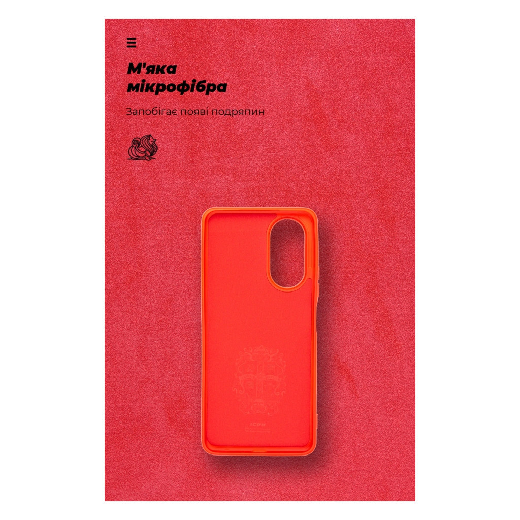 Чохол до мобільного телефона Armorstandart ICON Case OPPO A58 4G Red (ARM66473) - зображення 4