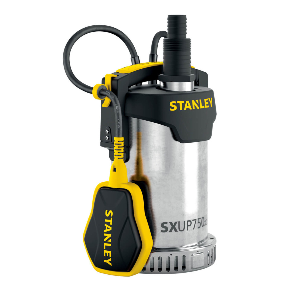 Дренажний насос Stanley 0.75 кВт, для чистої води, 11000 л/год, н (SXUP750XCE) - зображення 1