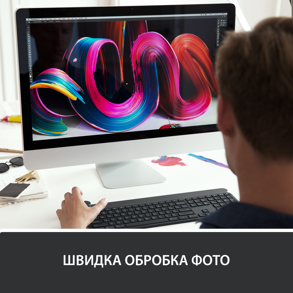 Клавіатура Logitech Craft Wireless UA (920-008504) - зображення 2