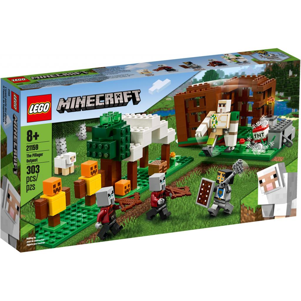 Конструктор LEGO Minecraft Лігво розбійників 303 деталі (21159) - зображення 1