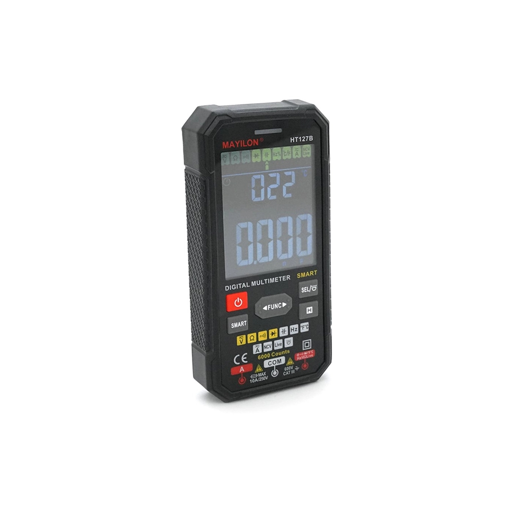 Цифровий мультиметр Mayilon HT-127B, V, A, R, C, F, T (HT-127B) - изображение 1