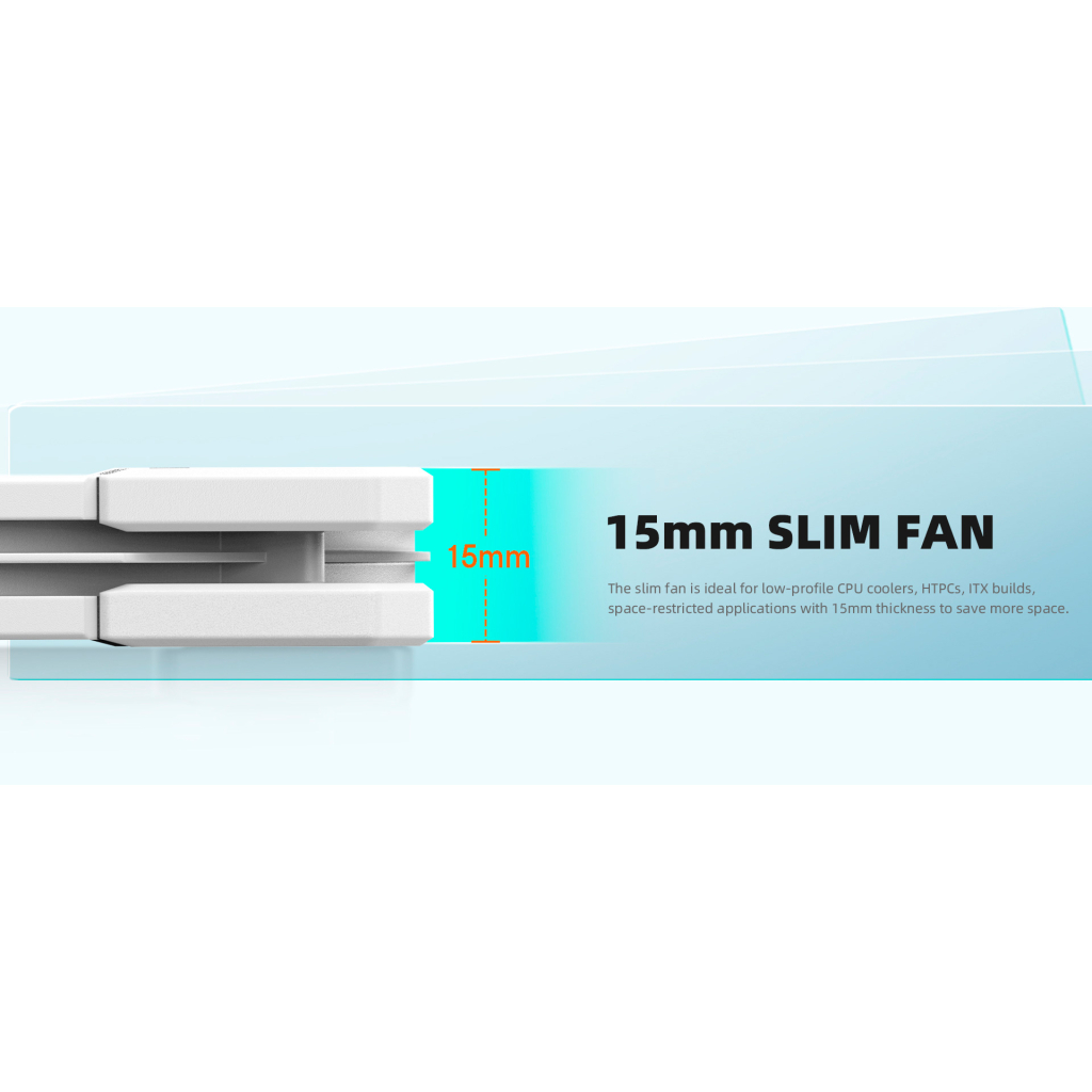 Кулер до корпусу ID-Cooling TF-12015-W - зображення 10