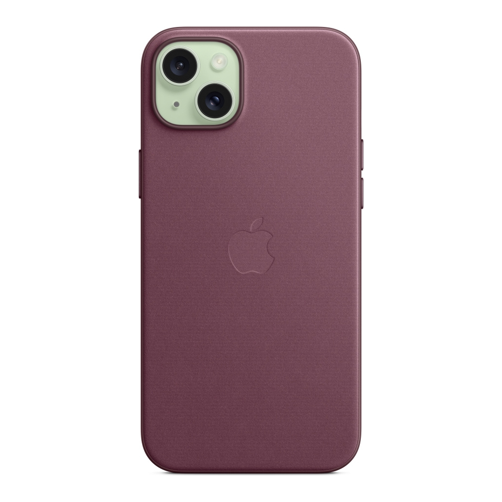 Чохол до мобільного телефона Apple iPhone 15 Plus FineWoven Case with MagSafe Mulberry (MT4A3ZM/A) - зображення 4