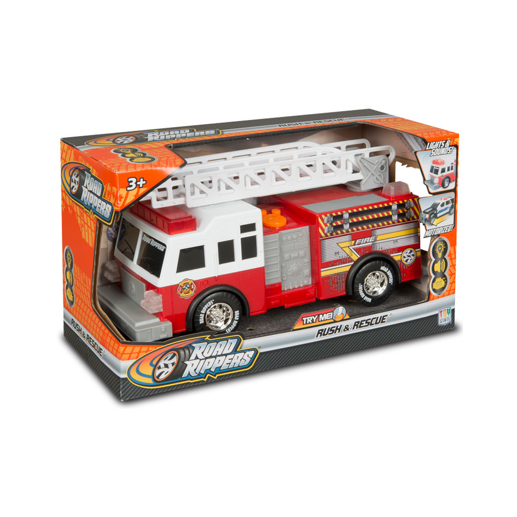 Спецтехніка Toy State Road Rippers Пожежна машина зі св. і зв., 30 см (34566) - зображення 2