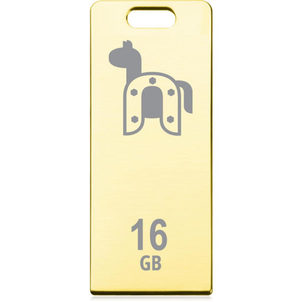 USB флеш накопичувач Transcend 16Gb JetFlash T3G horse-year etition (TS16GJFT3G_ horse) - зображення 2