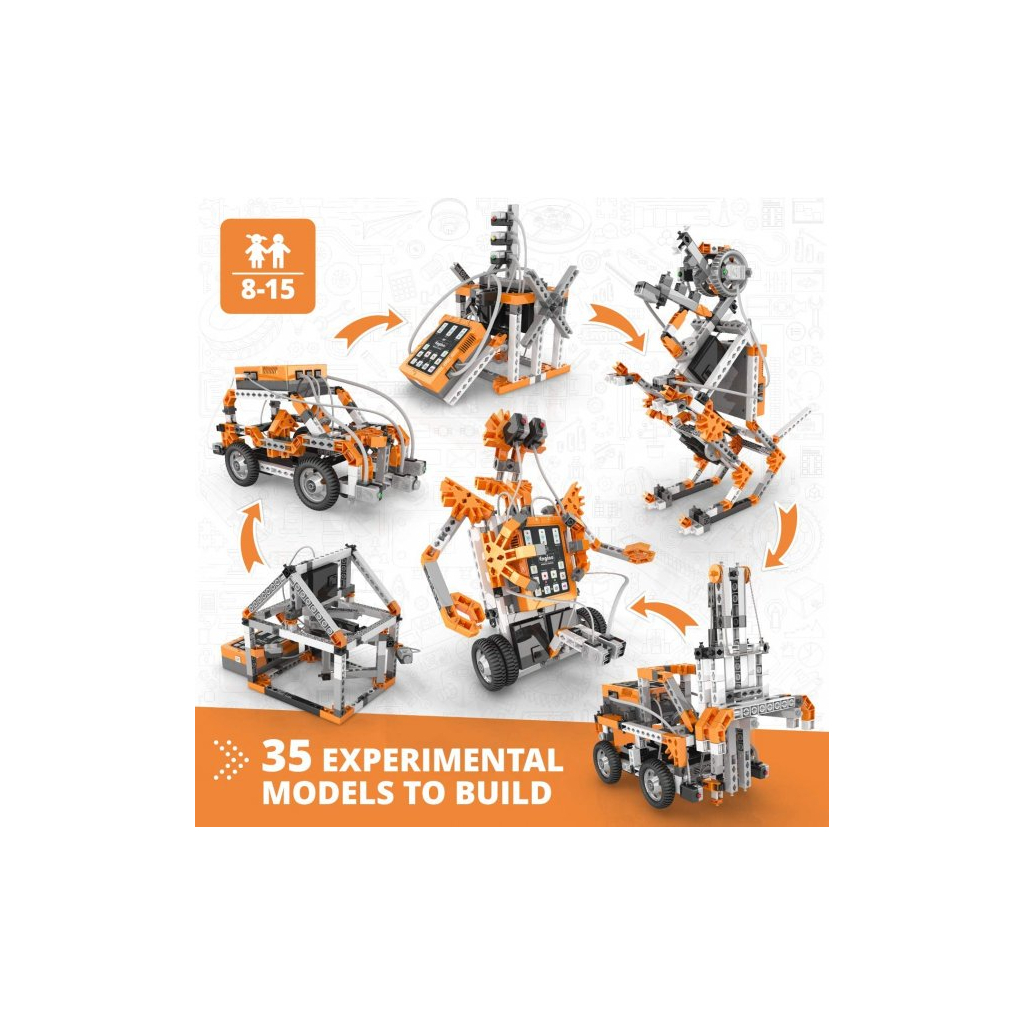 Конструктор Engino STEM & Robotics Pro Set v2 з акумулятором (E30-1B) - зображення 3