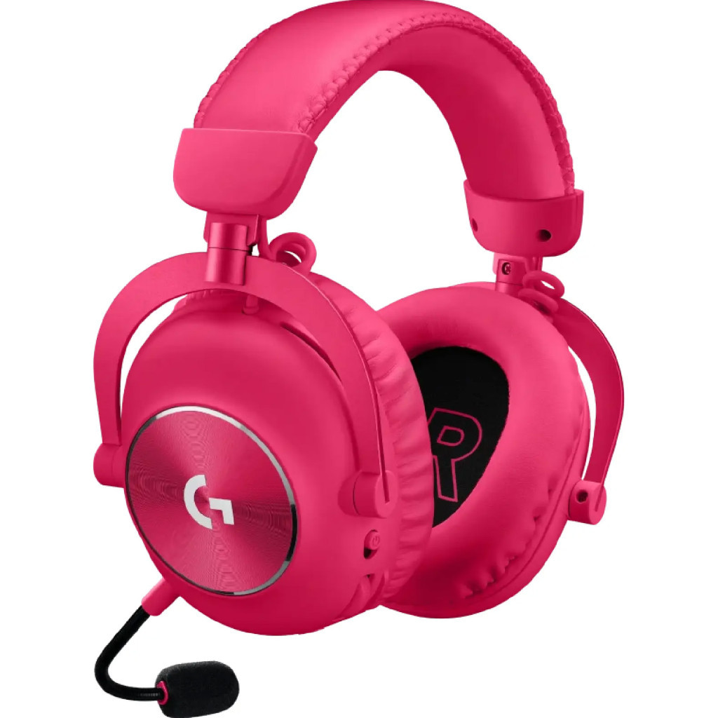 Навушники Logitech G Pro X 2 Lightspeed Wireless Magenta (981-001275) - зображення 3