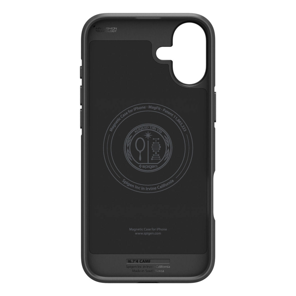 Чохол до мобільного телефона Spigen iPhone 16 Core Armor MagFit Matte Black (ACS08221) - зображення 4