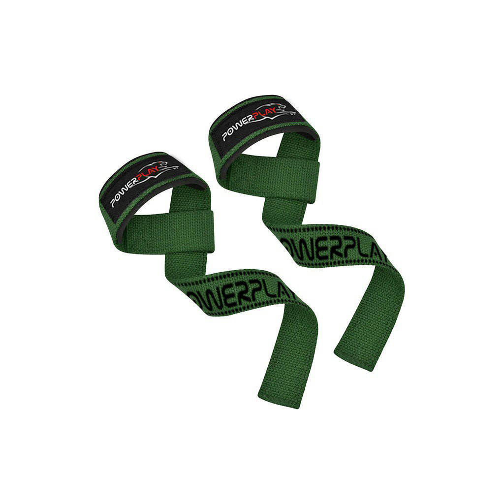 Кистьові лямки PowerPlay 7064 Lifting Gym Straps Зелені (PP_7064_Green) - зображення 2