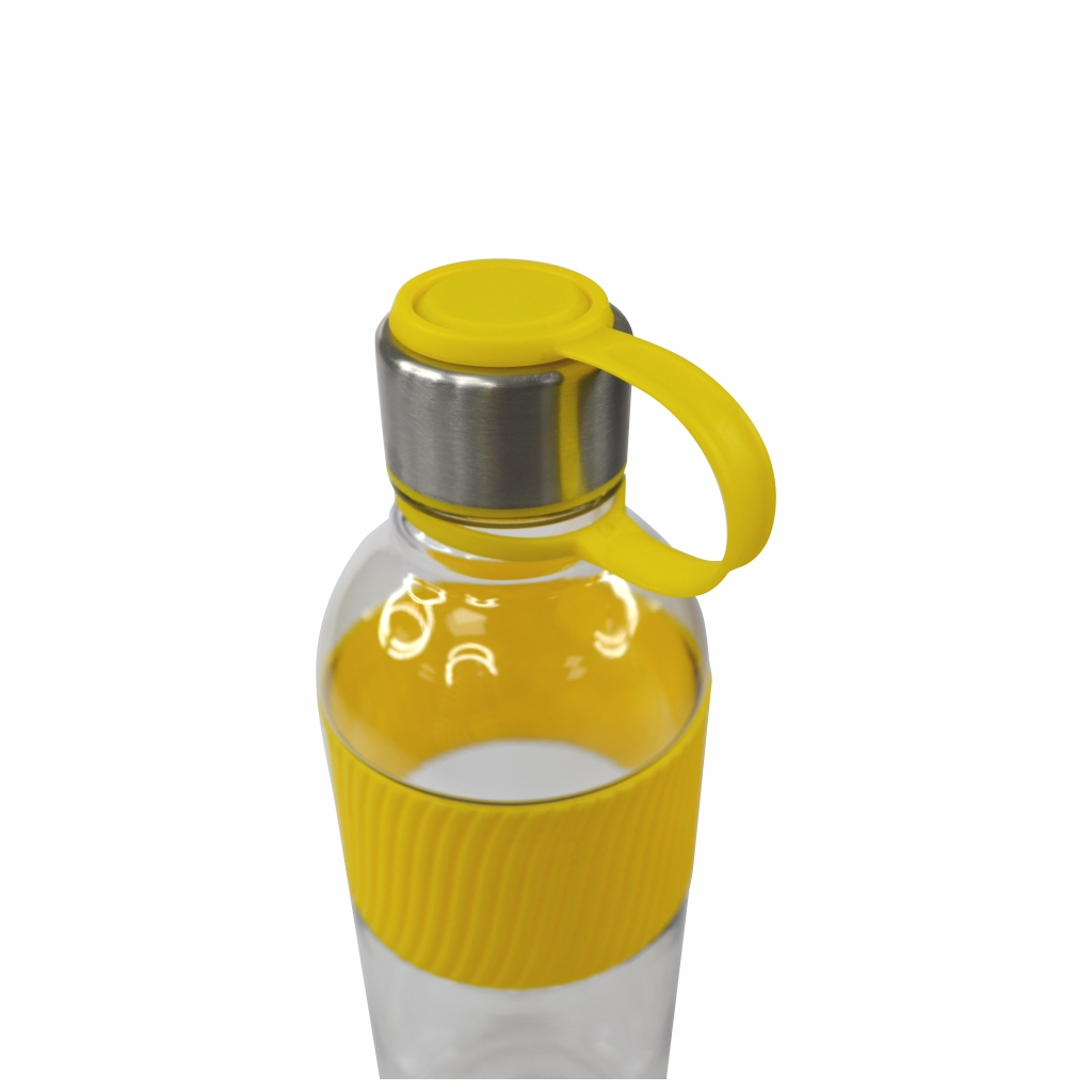 Пляшка для води Line Art Limpid 850 мл жовтий (20222LA-05) - зображення 4