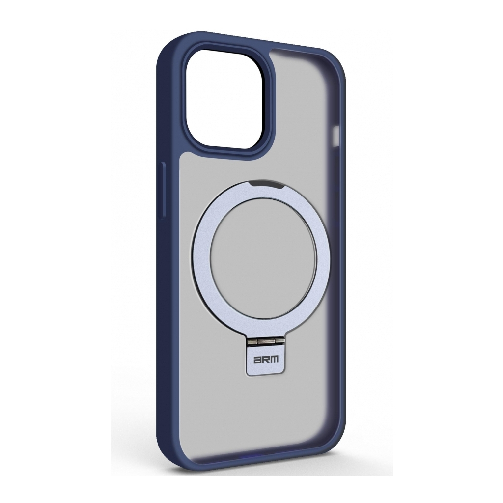 Чохол до мобільного телефона Armorstandart Unit Stand Apple iPhone 14 Dark Blue (ARM70558) - зображення 1