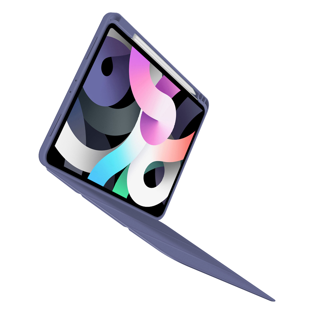 Чохол до планшета BeCover Direct Charge Pen mount Pencil Apple iPad Air 4 10.9 2020/2022 Purple (706798) - зображення 3