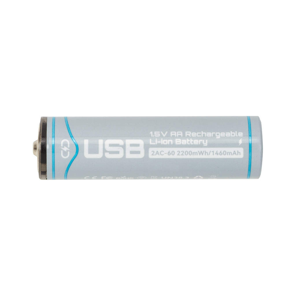 Акумулятор Beston AA USB Type-C 1460mAh 1.5V Li-ion * 4 (2AC-60/AA620265) - зображення 4