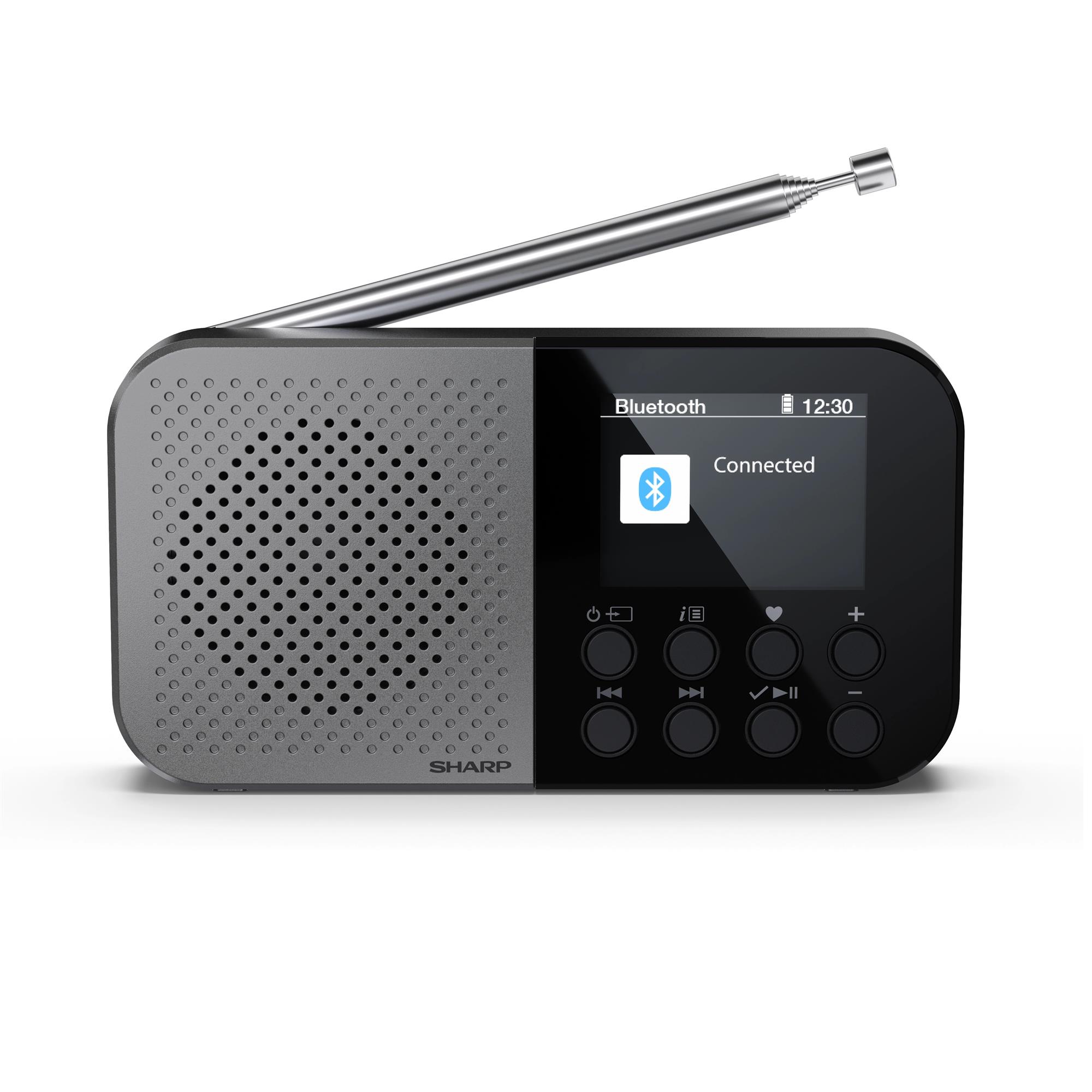 Радіоприймач Sharp DR-P520 Grey - зображення 1