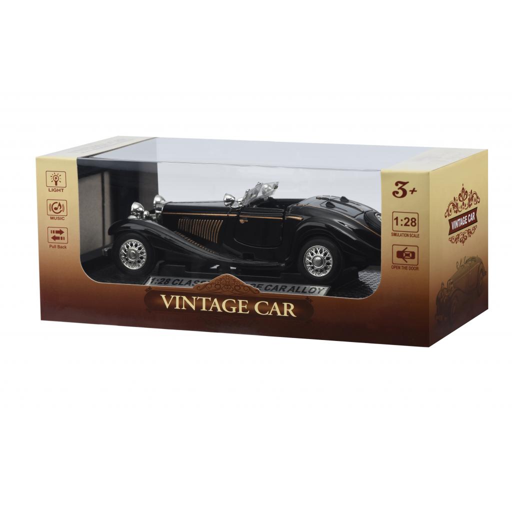 Машина Same Toy Vintage Car со светом и звуком Черный (HY62-2Ut-3) - зображення 2