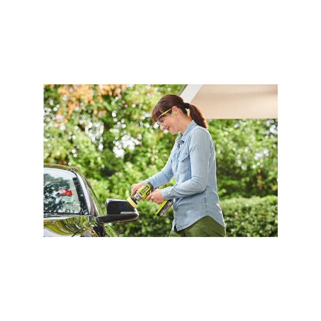 Шліфувальна машина Ryobi полірувальна RDP18-0, 18В ONE+, 76мм + набір аксесуарів (без АКБ та ЗП) (5133005897) - зображення 7