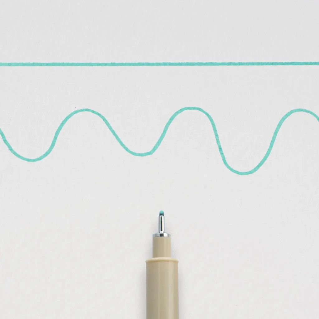 Лайнер Sakura Pigma Micron (0.8) 0,5 мм Зелений (084511318359) - зображення 3