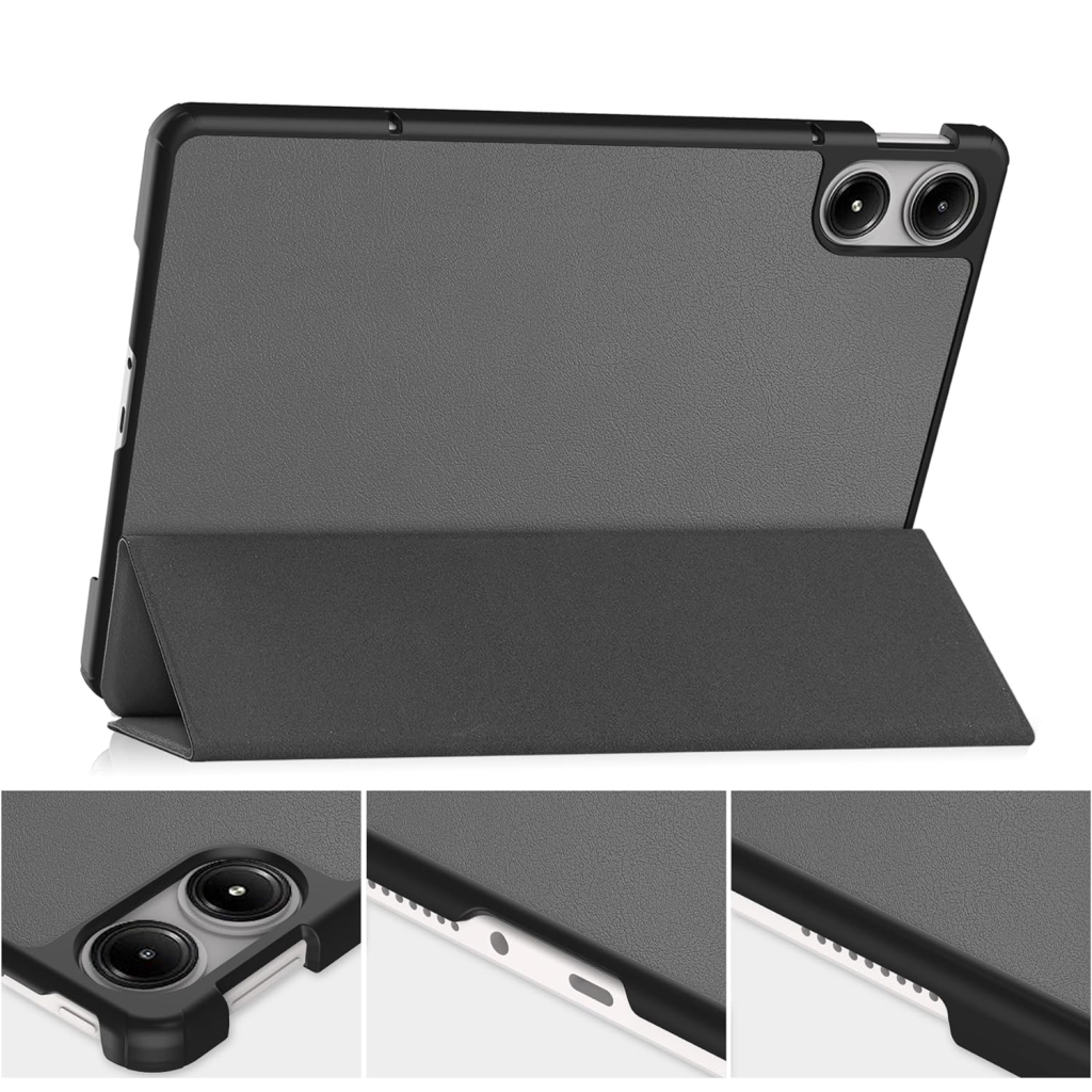 Чохол до планшета BeCover Smart Case Xiaomi Poco Pad 12.1" Gray (711563) - зображення 4