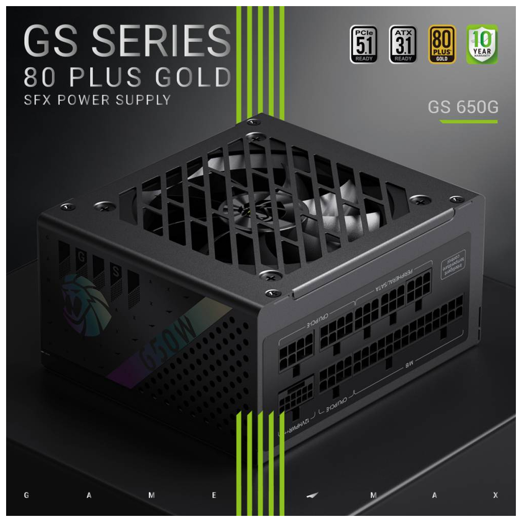 Блок живлення Gamemax 650W (GS 650G V25) - picture 3
