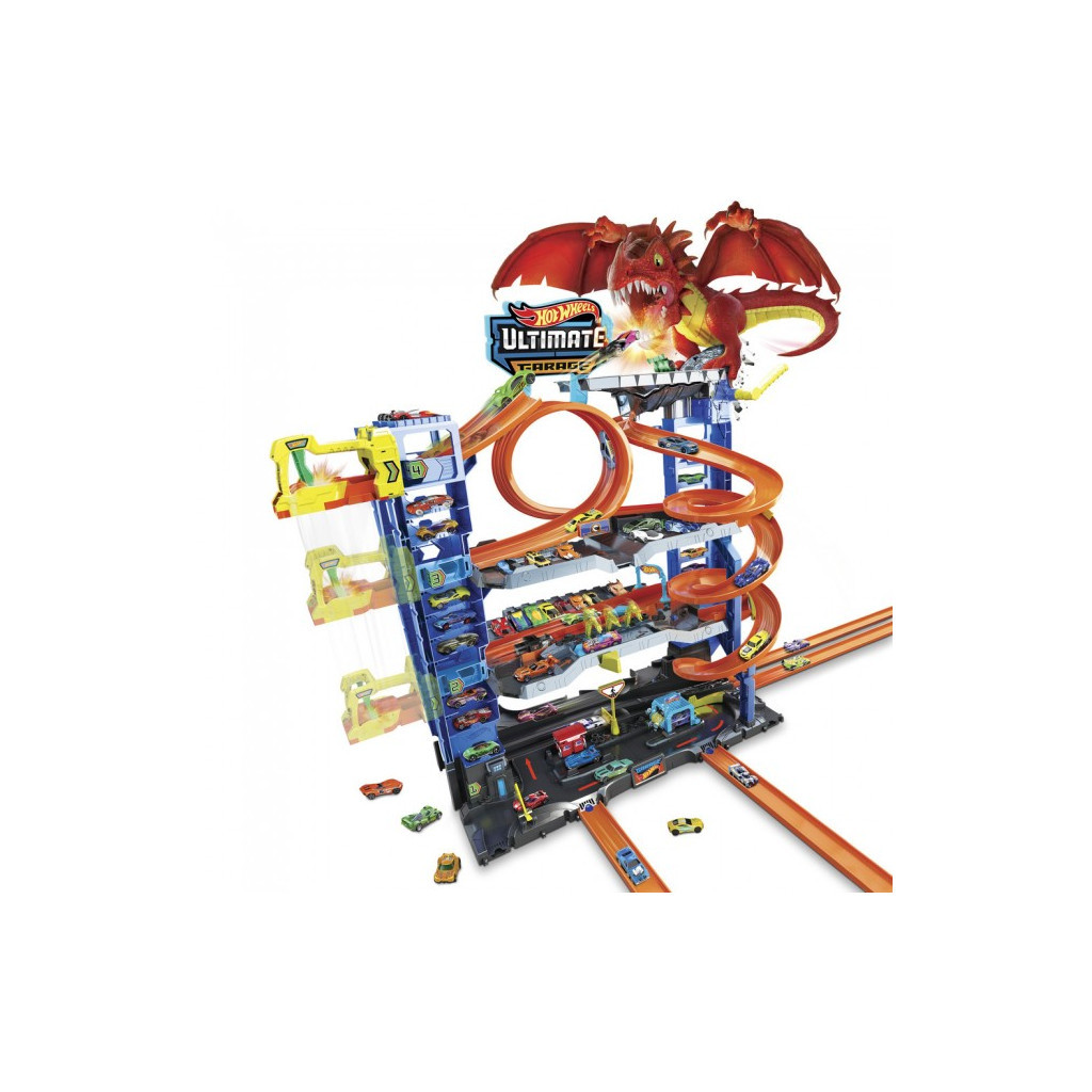 Автотрек Hot Wheels Легендарний гараж (HKX48) - изображение 2