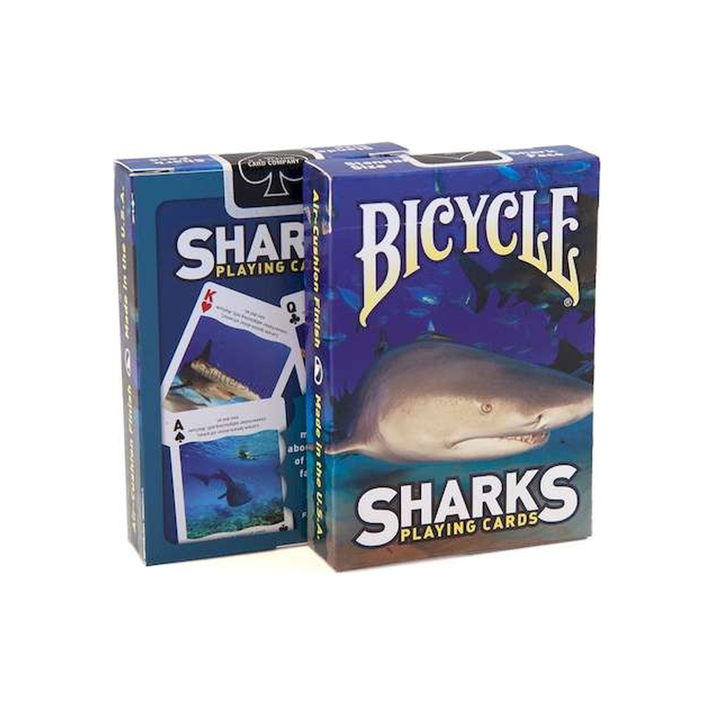 Гральні карти Bicycle Bicycle Sharks (2273) - зображення 1