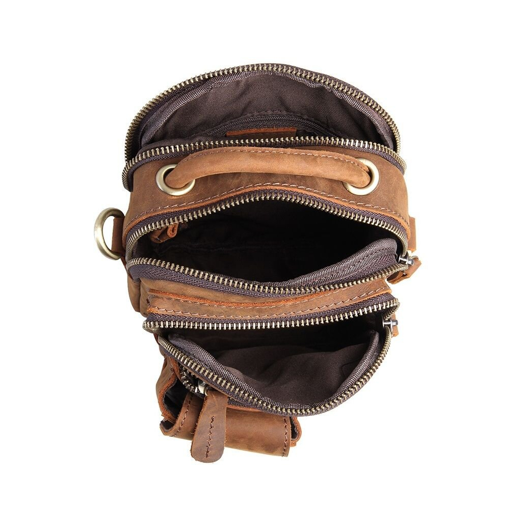 Сумка Vintage Коричнева (14416) - зображення 10