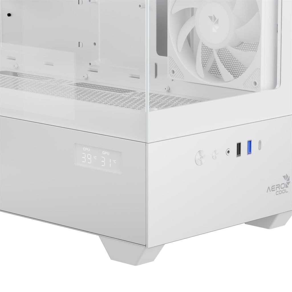Корпус для ПК AeroCool P300D Digi-G-WT-v1 White (ACCS-PN05033.21) - зображення 7