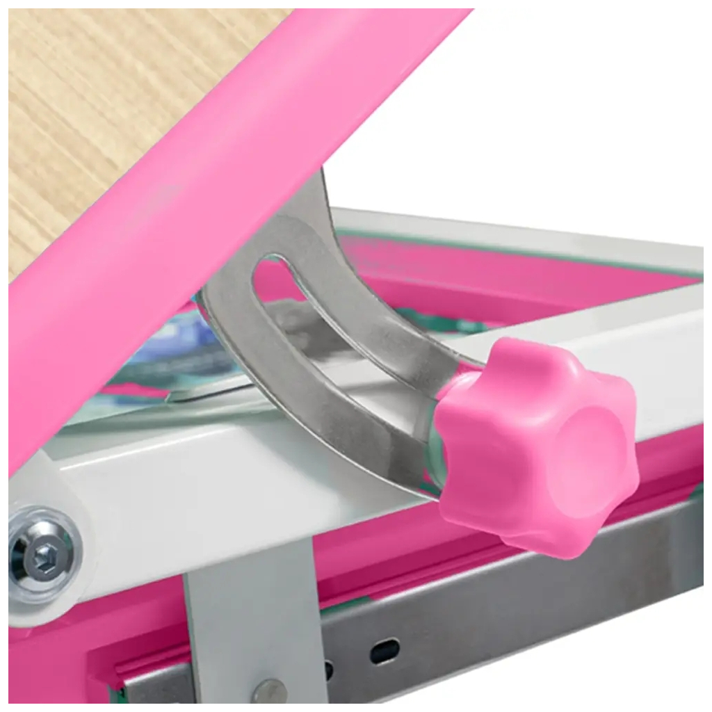 Парта зі стільцем FunDesk Piccolino III Pink-w - изображение 5