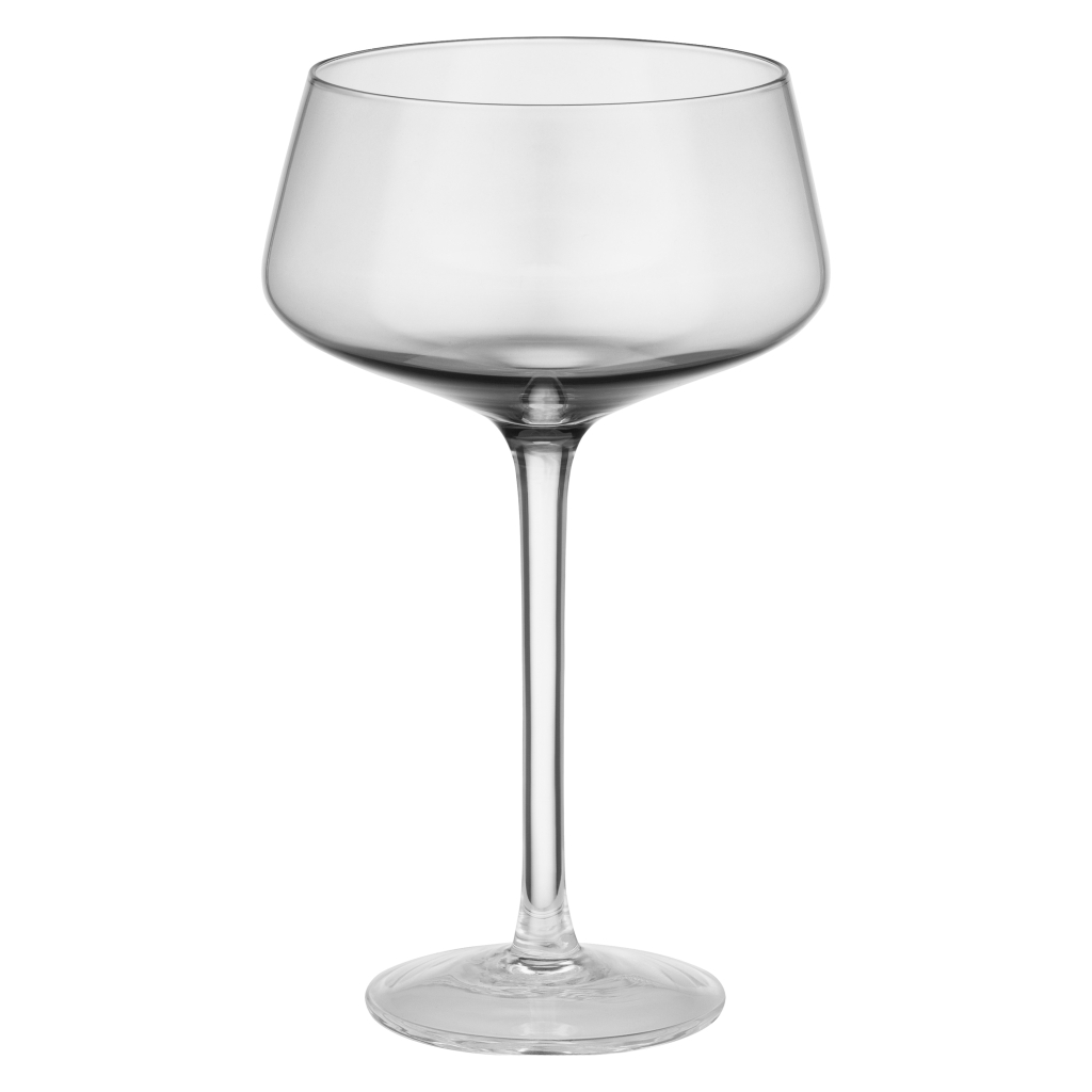 Набір келихів Ardesto Black Mars Avior 270мл, 2шт, скло, сіро-прозорий (AR2627GR) - изображение 1