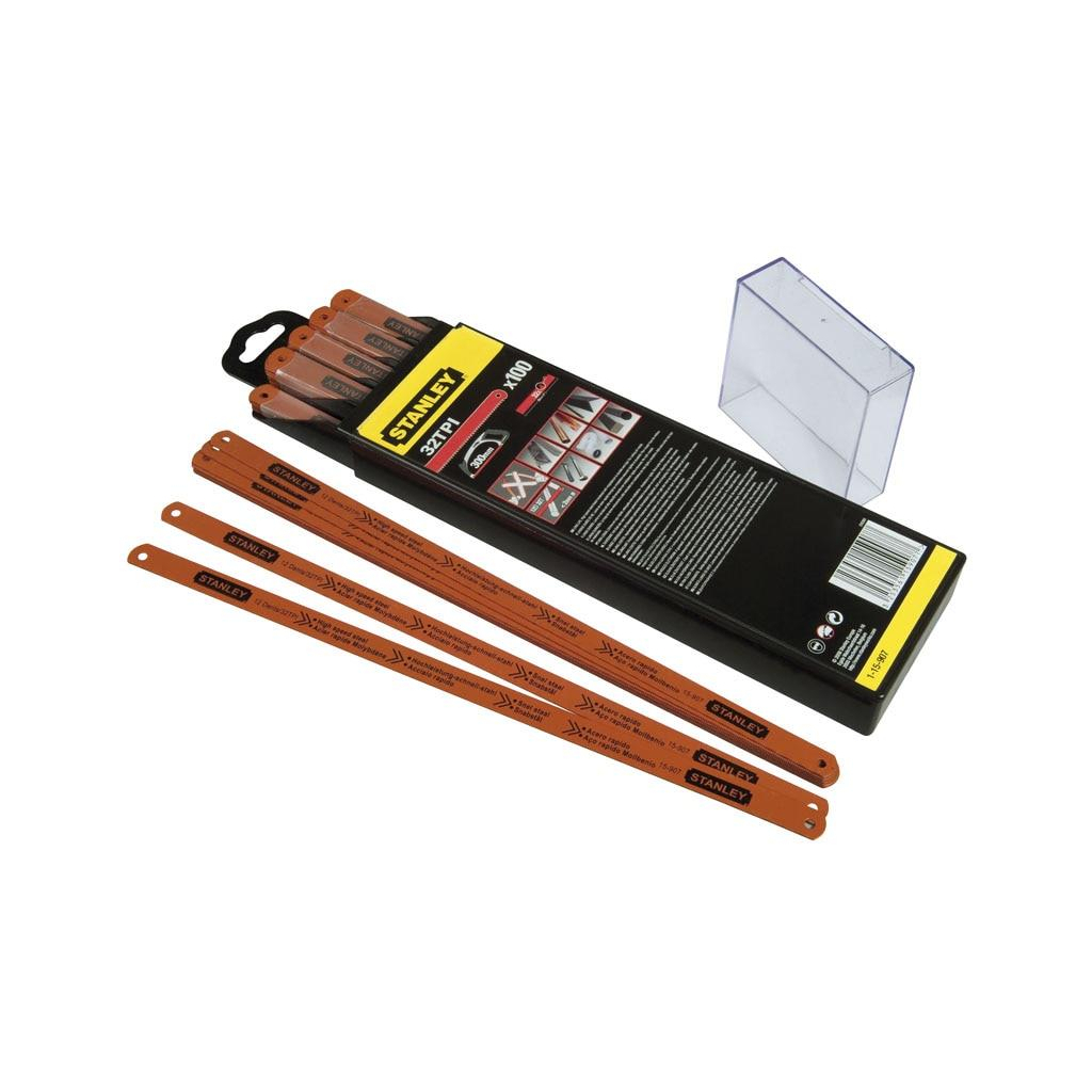 Полотно Stanley ножовочне "Rubis", по металу, TPI 32, 300мм (1-15-907) - зображення 1