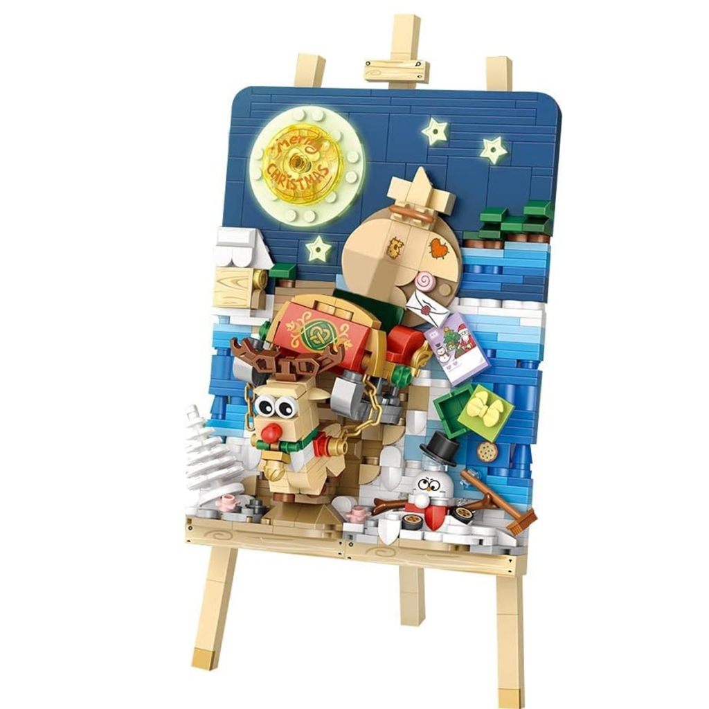 Конструктор LOZ mini Sleigh car без фігурок (1282) - зображення 1