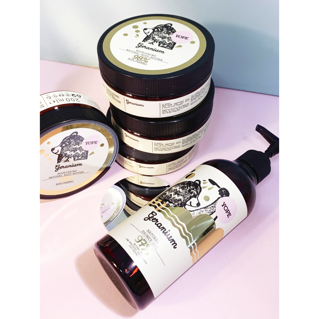 Гель для душу Yope Geranium 400 мл (5900168908215) - зображення 2