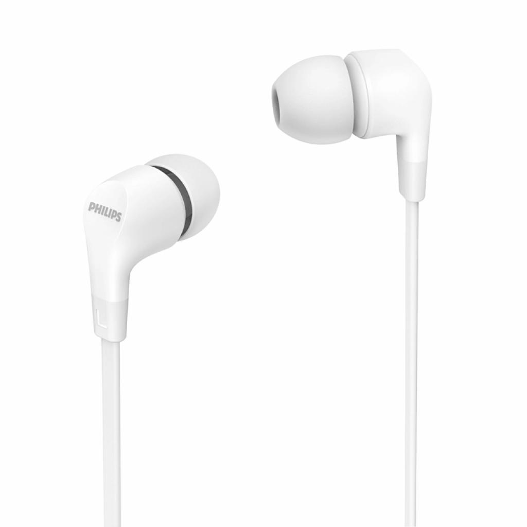 Навушники Philips TAE1105 White (TAE1105WT/00) - зображення 1