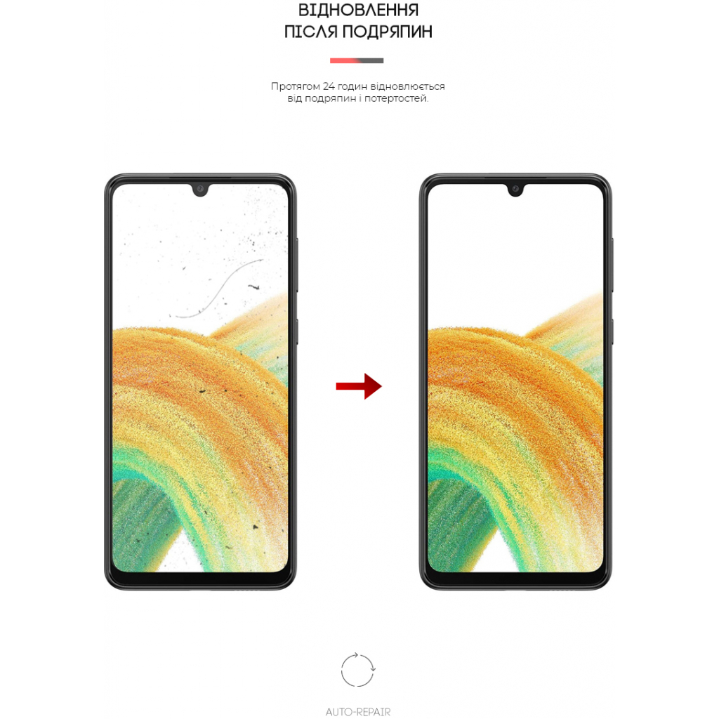 Плівка захисна Armorstandart Anti-Blue Samsung A33 (A336) (ARM61694) - зображення 3