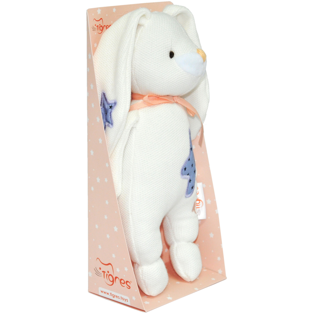 М'яка іграшка Tigres Зайчик Star (ЗА-0061) - зображення 2
