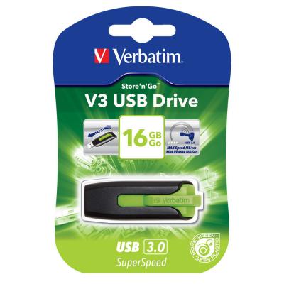 USB флеш накопичувач Verbatim 16GB SuperSpeed Eucalyptus Green USB 3.0 (49177) - зображення 5