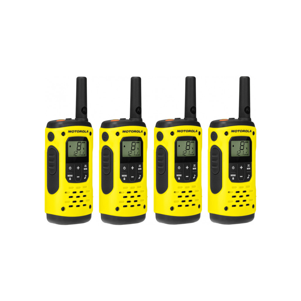 Портативна рація Motorola T92 H20 QUAD AquaSports комплект 4 шт (T92_H20_QUAD) - зображення 1