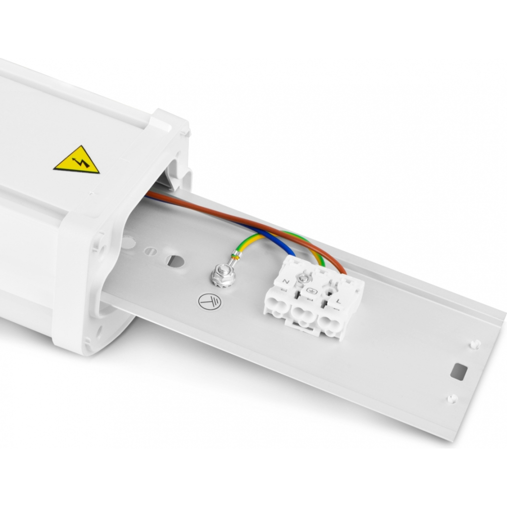 Світильник Videx IP65 лінійний 48W 1.2М 4000K (VLE-BNW-48124) - зображення 5