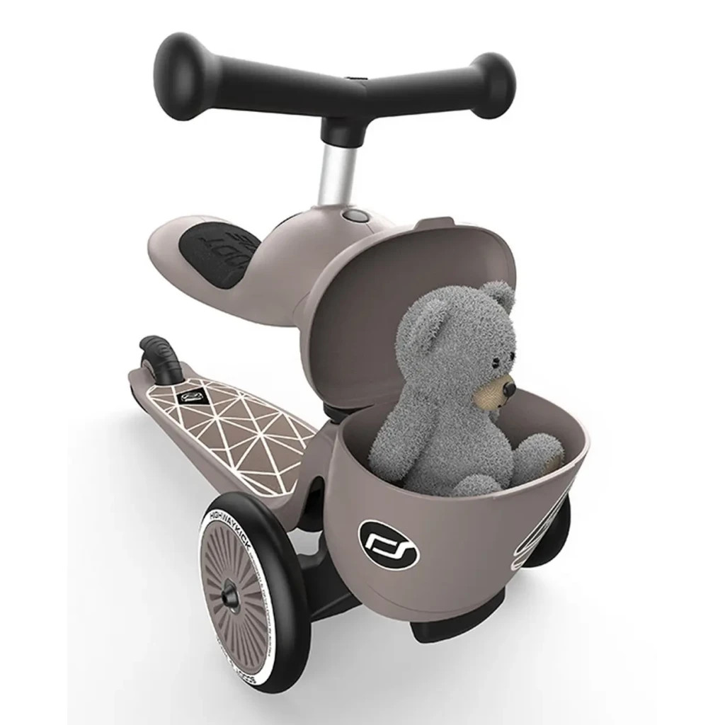 Самокат Scoot&Ride Highwaykick-1 Lifestyle коричневий (SR-210621-BROWNLINES) - зображення 3