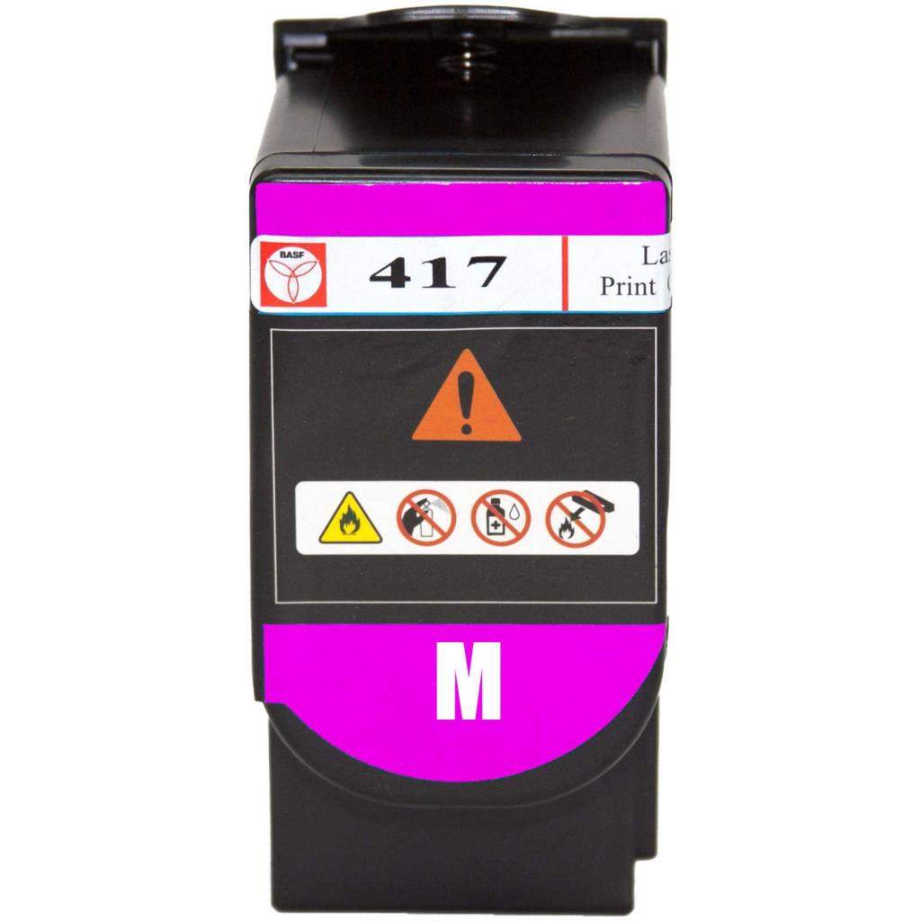 Тонер-картридж BASF Lexmark CS417dn 71B0H30 Magenta (BASF-KT-71B0H30) - зображення 2