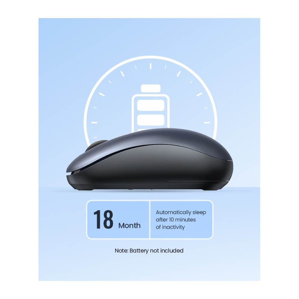 Мишка Ugreen MU105 Wireless Light Blue (90671) - зображення 7