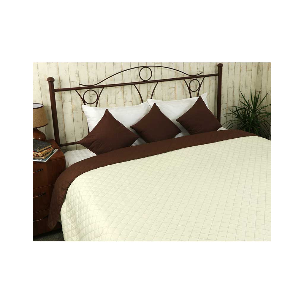 Покривало Руно Двостороннє Барселона шоколадно-молочне 150х212 см (360.52У_Барселона) - зображення 4