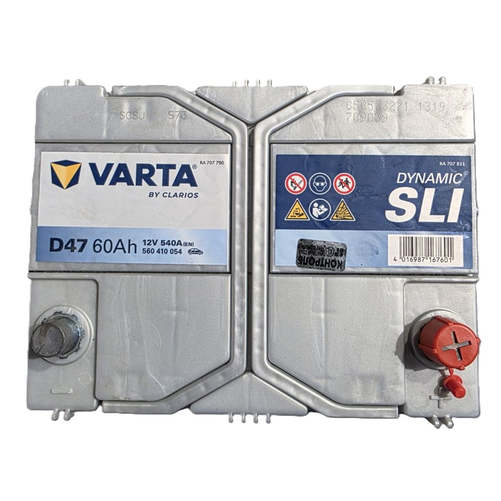 Акумулятор автомобільний Varta Blue Dynamic 60Аh без нижн. бурта (560410054) - зображення 2
