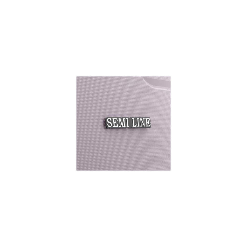 Валіза Semi Line 24" M T5793-2 Light Pink (DAS303021) - зображення 10