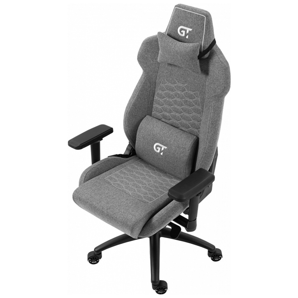 Крісло ігрове GT Racer X-8702 Gray (X-8702 Fabric Gray) - зображення 6