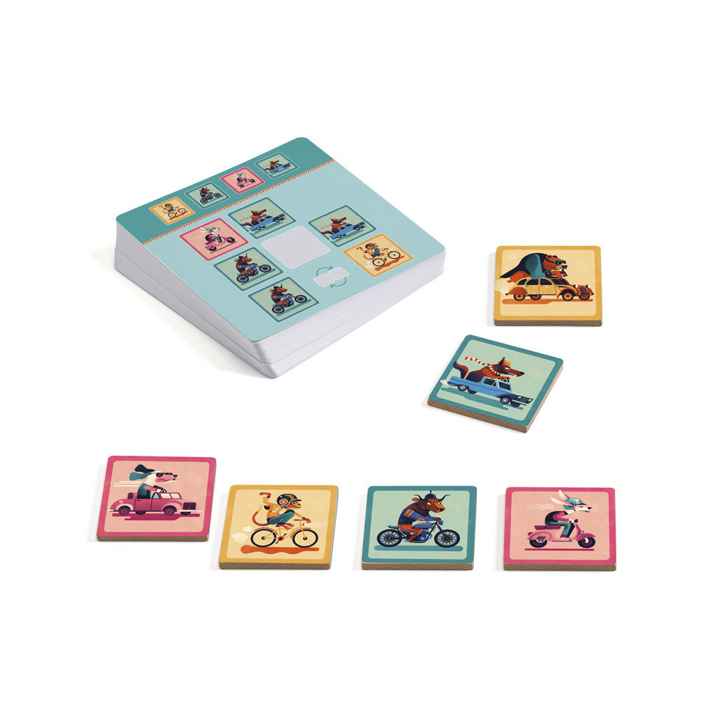 Настільна гра Djeco Логічний фініш (DJ08540) - зображення 1