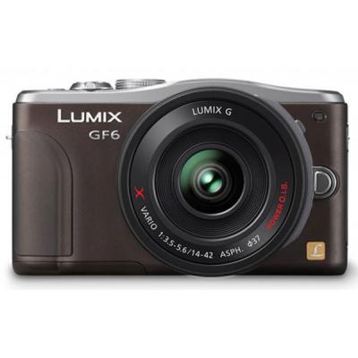 Цифровий фотоапарат Panasonic DMC-GF6 Kit 14-42mm Brown (DMC-GF6KEE9T) - зображення 2