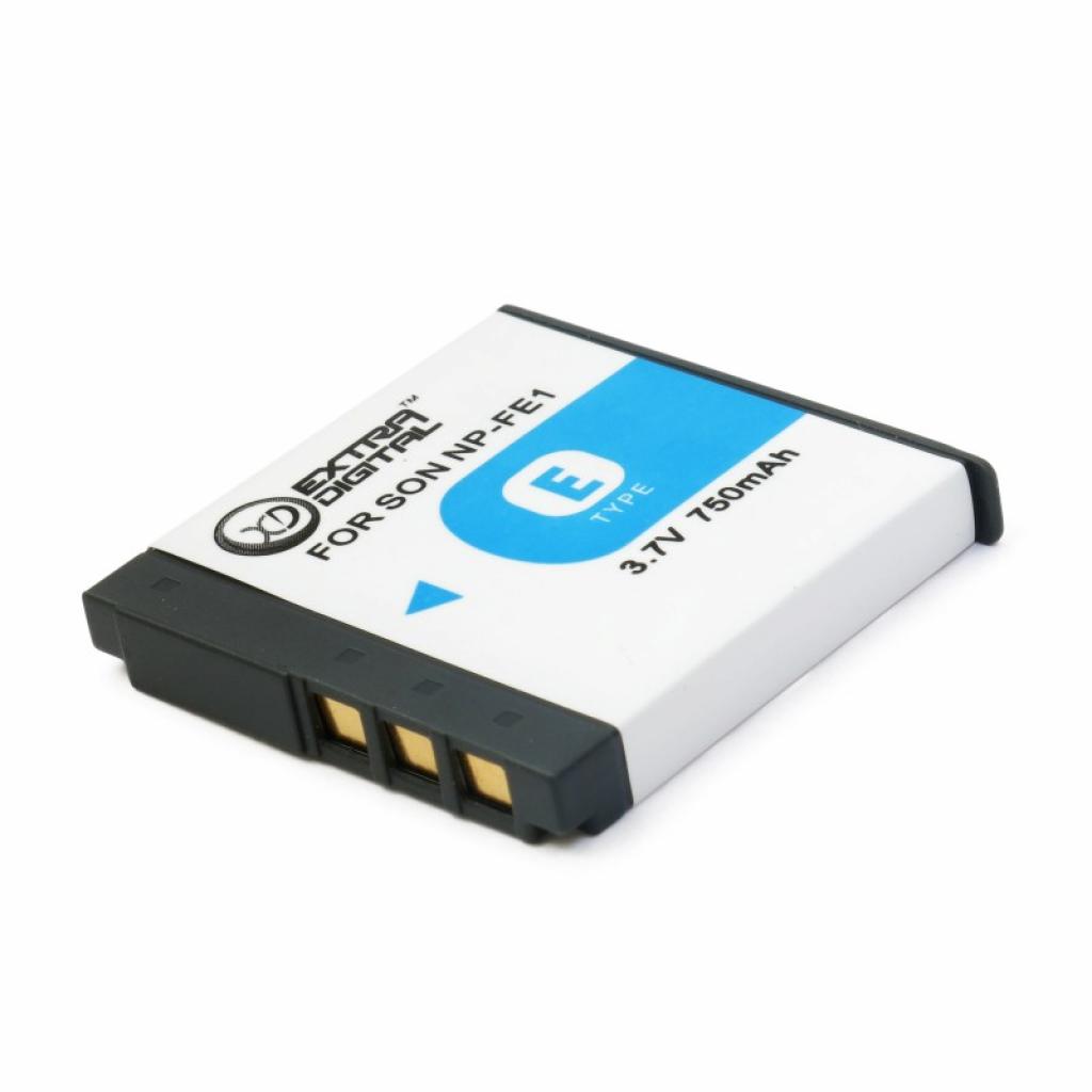 Акумулятор до фото/відео Extradigital Sony NP-FE1 (DV00DV1062) - зображення 3